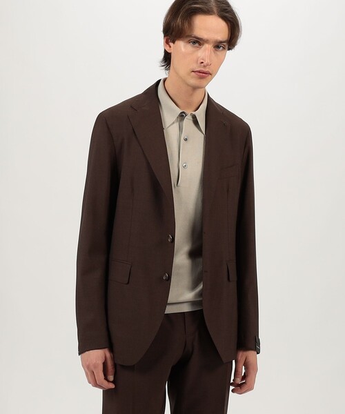 セレモニースーツ セットアップ 「別注」TAGLIATORE シングルブレステッド2Bスーツ メンズの画像