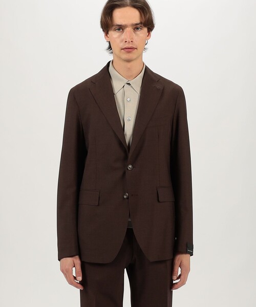 セレモニースーツ セットアップ 「別注」TAGLIATORE シングルブレステッド2Bスーツ メンズの画像