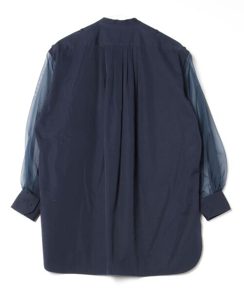 「HYKE」 長袖ブラウス 1 ネイビー レディース_画像2