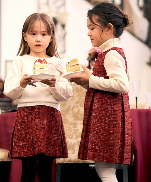 「BeBe」 「KIDS」キュロット 110cm ブルー系その他2 キッズ_画像3
