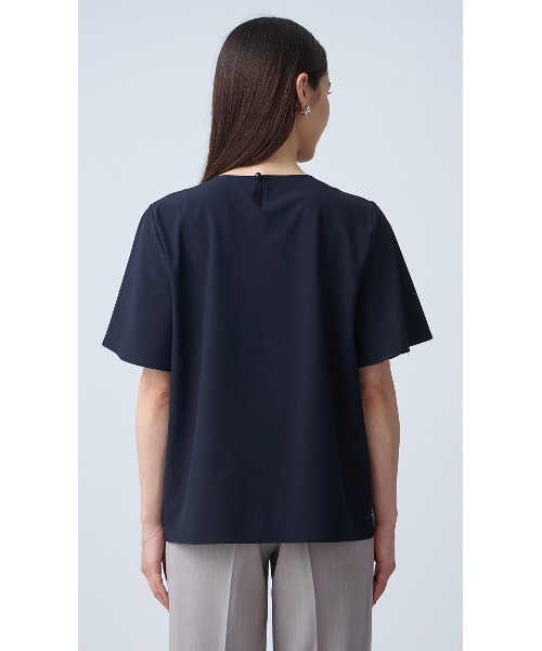 ✨極美品✨ANDMARY✨半袖ブラウス MA154 AOYAMA ブラウス シャツ 半袖 「みんなのブラウス」ゼロプレッシャー