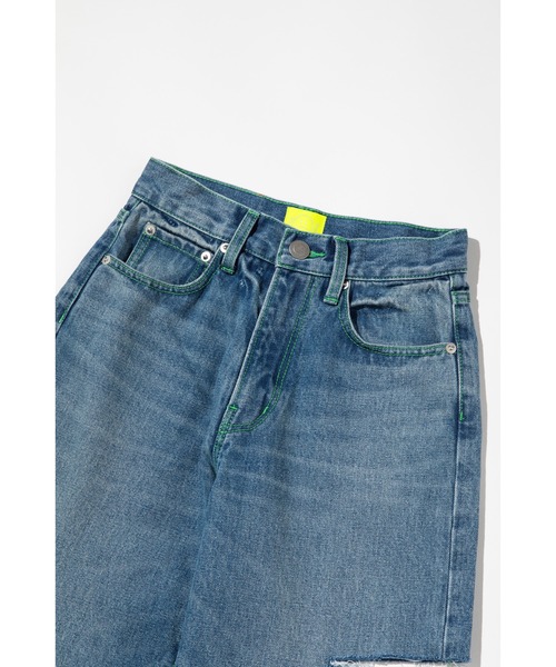 「WCJ」 デニムパンツ 26inch ブルー レディース_画像3