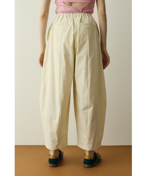 HeRIN.CYE ワイドパンツ パンツ Many tuck cocoon pants メニータック