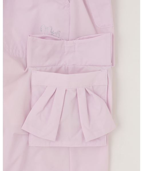 mezzo piano パンツ リボン カーゴパンツ「吸水速乾」 キッズ 子供服 
