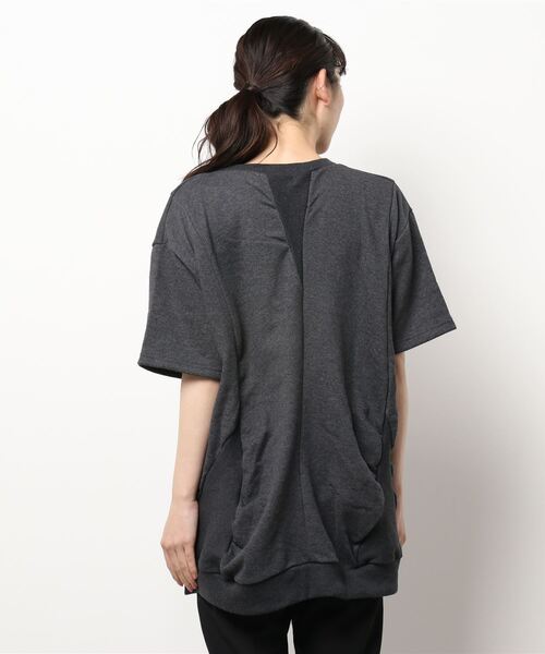 「gomme」 半袖ワンピース MEDIUM ブラック レディース_画像2