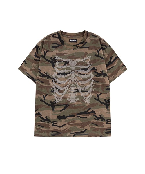 SUPPLIER（サプライヤー） tシャツ Tシャツ｜Rhinestone Fire Bones