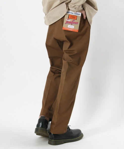 「UNIVERSAL OVERALL」 チノパンツ 34inch ベージュ メンズ_画像8