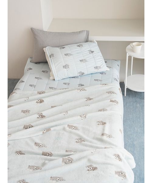 gelato pique Sleep ベッド 寝具 「Sleep」DOG柄コットン毛布