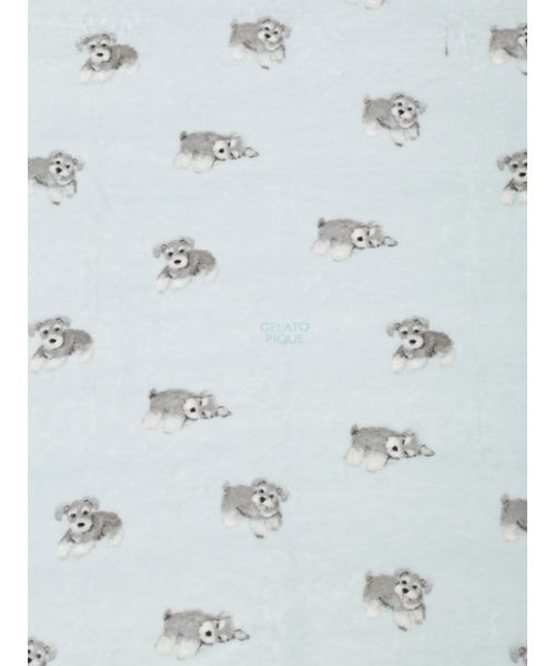 gelato pique Sleep ベッド 寝具 「Sleep」DOG柄コットン毛布