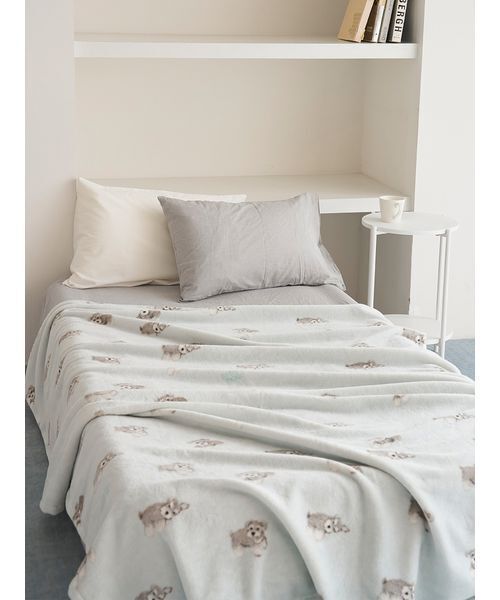 gelato pique Sleep ベッド 寝具 「Sleep」DOG柄コットン毛布