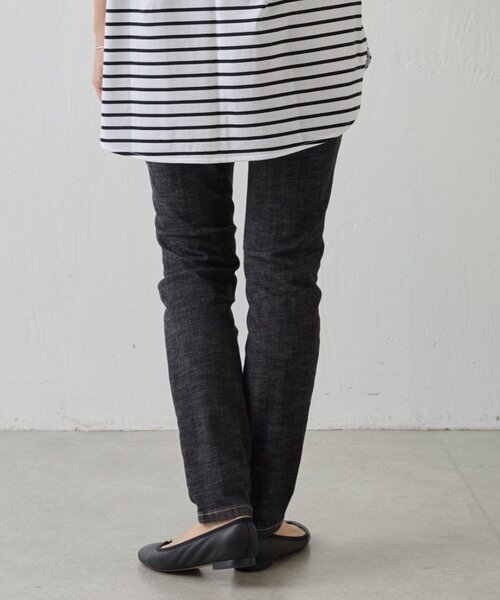 「BEARDSLEY」 デニムパンツ 1 グレー レディースの画像