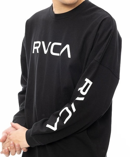 「RVCA」 長袖Tシャツ LARGE ブルー系その他 メンズ_画像8