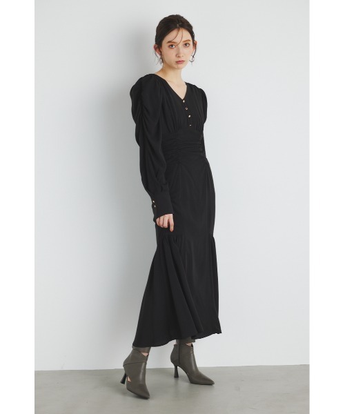 「rienda」 長袖ワンピース SMALL ブルー レディース_画像5