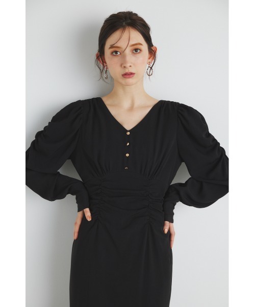 「rienda」 長袖ワンピース SMALL ブルー レディース_画像6