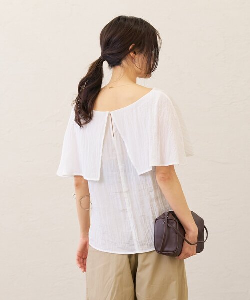Omekashi（オメカシ） ブラウス シャツ 半袖 「8/3(月)まで5500円