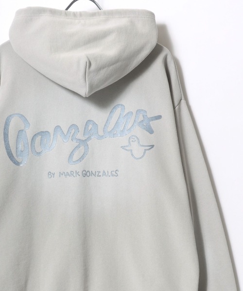 Mark Gonzales（マークゴンザレス） ジップアップパーカー L グレー系 