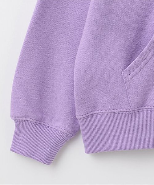 「X-girl Stages」 「KIDS」ジップアップパーカー 140cm ラベンダー キッズ_画像9
