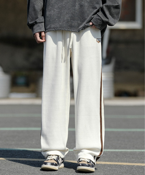 「neos」 スウェットパンツ MEDIUM アイボリー メンズ_画像5