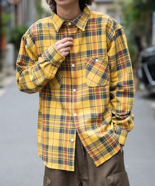 JOHN'S CLOSET（ジョンズクローゼット） 長袖シャツ X-LARGE イエロー