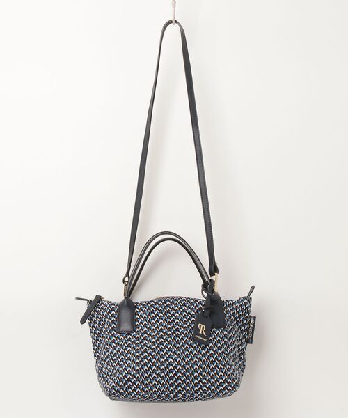 【美品】ロベルタピエリ ROBERTA PIERI 2WAYバッグ Roberta Pieri（ロベルタピエリ） 2WAYバッグ - ブルー レディース