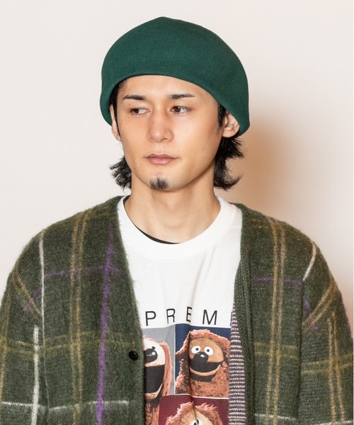 「CA4LA」 ベレー帽 ONESIZE ブラック メンズ_画像6