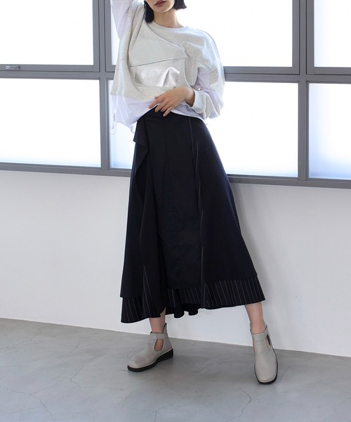 「D'ICI」 シューズ 24cm ブラック レディース_画像4