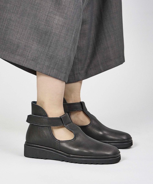 「D'ICI」 シューズ 24cm ブラック レディース_画像8