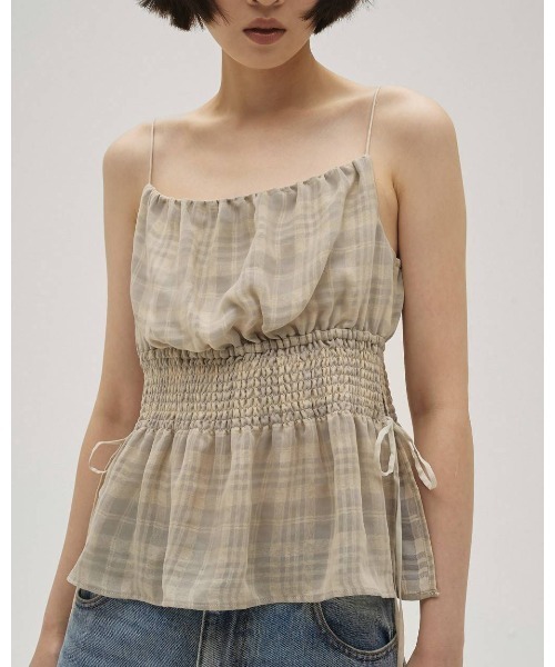 TODAYFUL トゥデイフル todayful tシャツ Check Jacquard Camisole