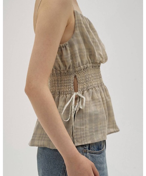 TODAYFUL トゥデイフル todayful tシャツ Check Jacquard Camisole