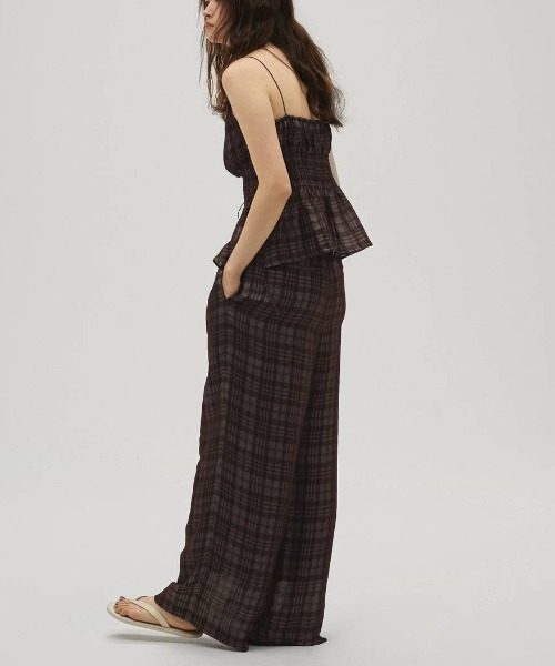 TODAYFUL トゥデイフル todayful tシャツ Check Jacquard Camisole