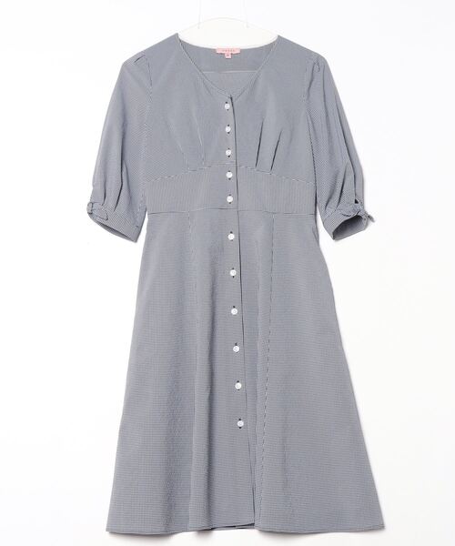 TOCCA（トッカ） 半袖ワンピース 0 ブルー レディース : ZOZOTOWN