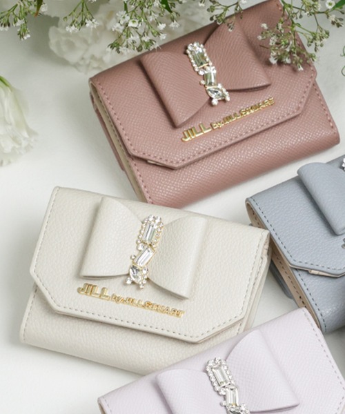 リボンビジューウォレット JILL by JILL STUART（ジルバイジルスチュアート） 財布 リボン