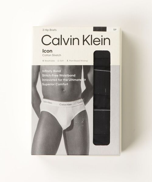 Calvin Klein（カルバン・クライン） ブリーフ 「3枚セット」Icon
