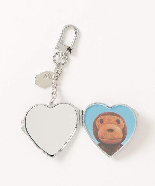 A BATHING APE（アベイシングエイプ） キーホルダー ABC CAMO HEART