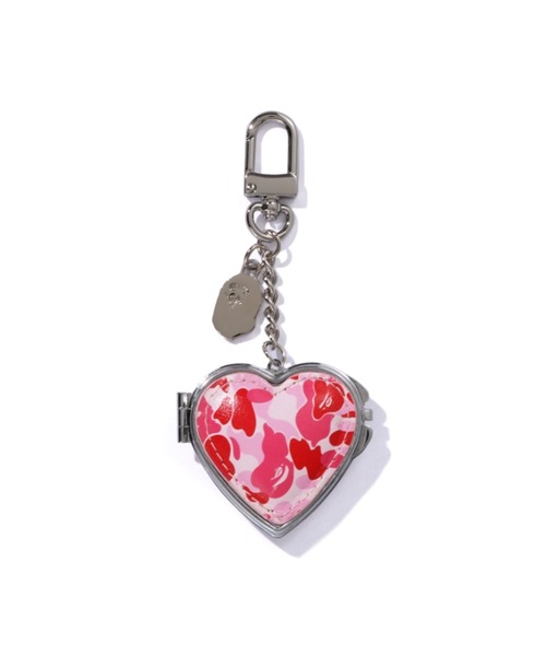 A BATHING APE（アベイシングエイプ） キーホルダー ABC CAMO HEART