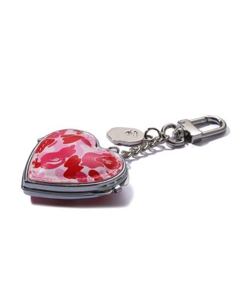 A BATHING APE（アベイシングエイプ） キーホルダー ABC CAMO HEART