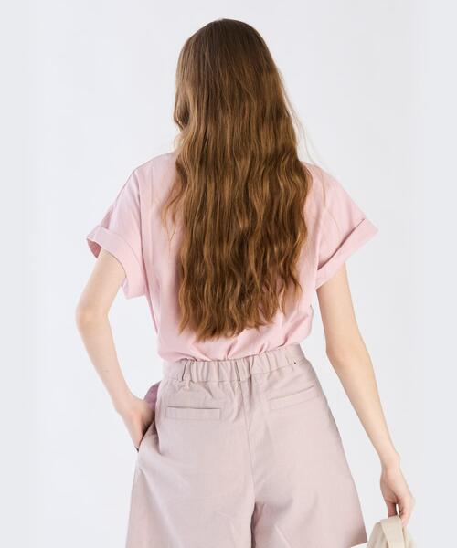 「To b. by agnes b.」 半袖カットソー 40 ピンク レディース_画像4