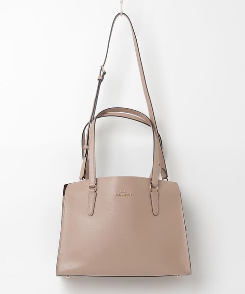 COACH（コーチ） 2WAYバッグ - ベージュ レディース : ZOZOTOWN Yahoo