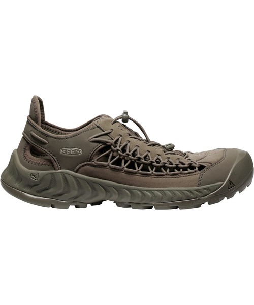 「KEEN」 ローカットスニーカー 27.5cm ブラウン メンズ_画像2