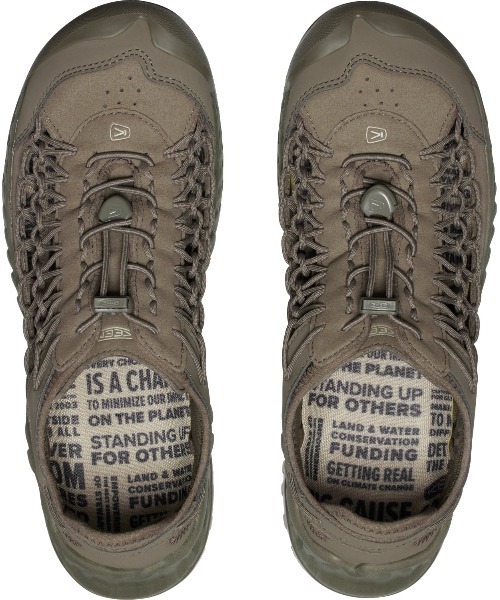「KEEN」 ローカットスニーカー 27.5cm ブラウン メンズ_画像7