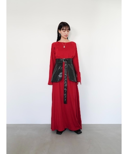 「sahara」 ベルト FREE ブラック レディース_画像5