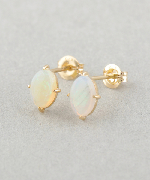 jouete　K10 YG　パール　フープ　シンプル　ピアス K10YG パール ピアス（037557） ｜ women（ウィメンズ