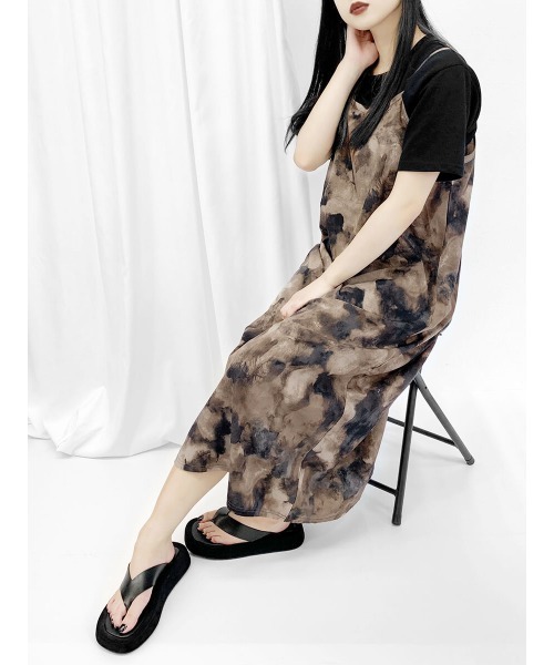 最大15%セット割 ワンピース ZOZOTOWN PayPayモール店 - 通販 - PayPayモール Tie dye one-piece / タイダイ柄ワンピース 2022人気