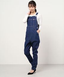 バルコニーアンドベッド デニム サロペット ワイド 日本製