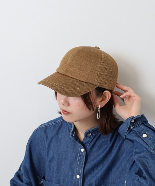 Sense of Grace キャップ 帽子 ヒシ ベースボール メッシュ