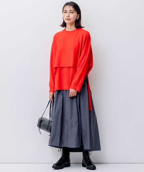 23区（ニジュウサンク） スカート 「洗える」ライトメモリーウェザー