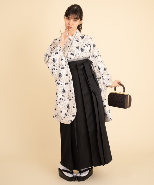着物 こだわり袴3点セット-フラワー- レディース : ZOZOTOWN