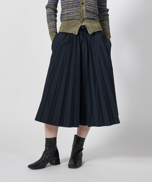 パンツ TOGA PULLA Memory twill pleats short pants レディース  