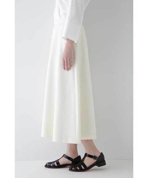 human woman（ヒューマンウーマン） スカート キルトジャガードフレア