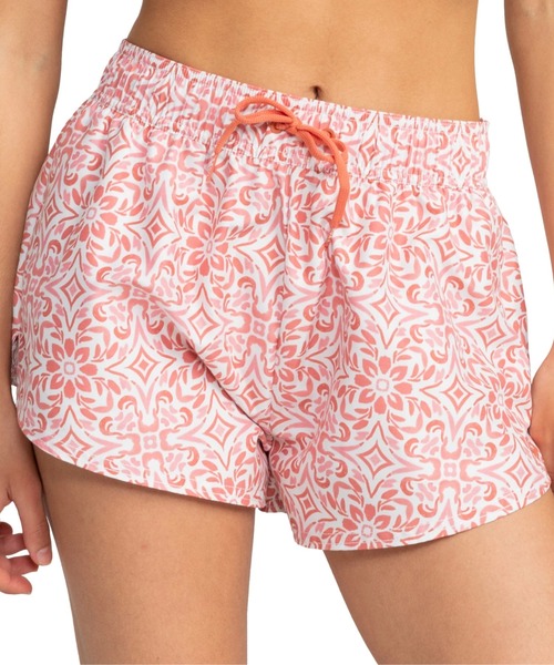 ROXY 水着 NEW FASHION BOARDSHO/ロキシー総柄ウエストゴム